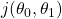 j(\theta_{0},\theta_{1})