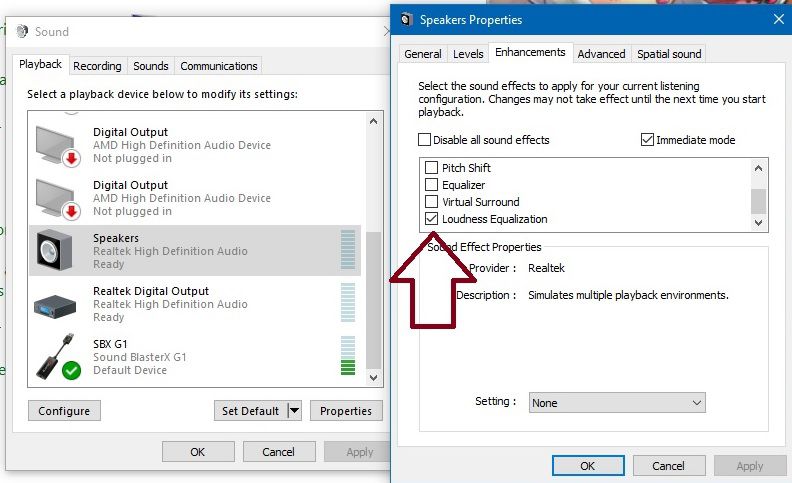 realtek equalizer